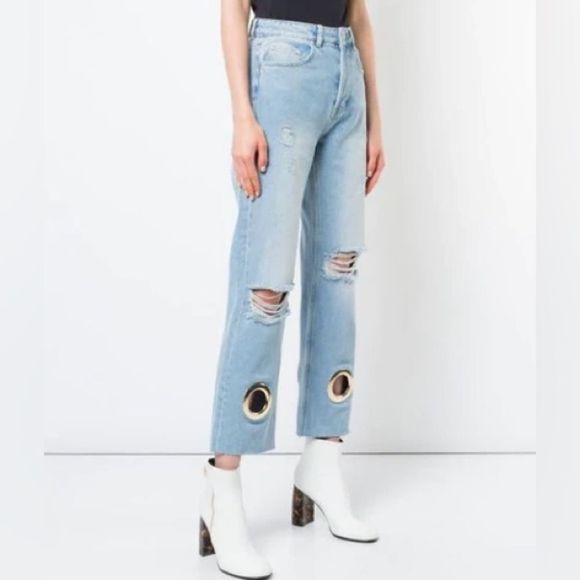 ANINE BING | Giovanna Straight Jeans - Picture 3 of 17